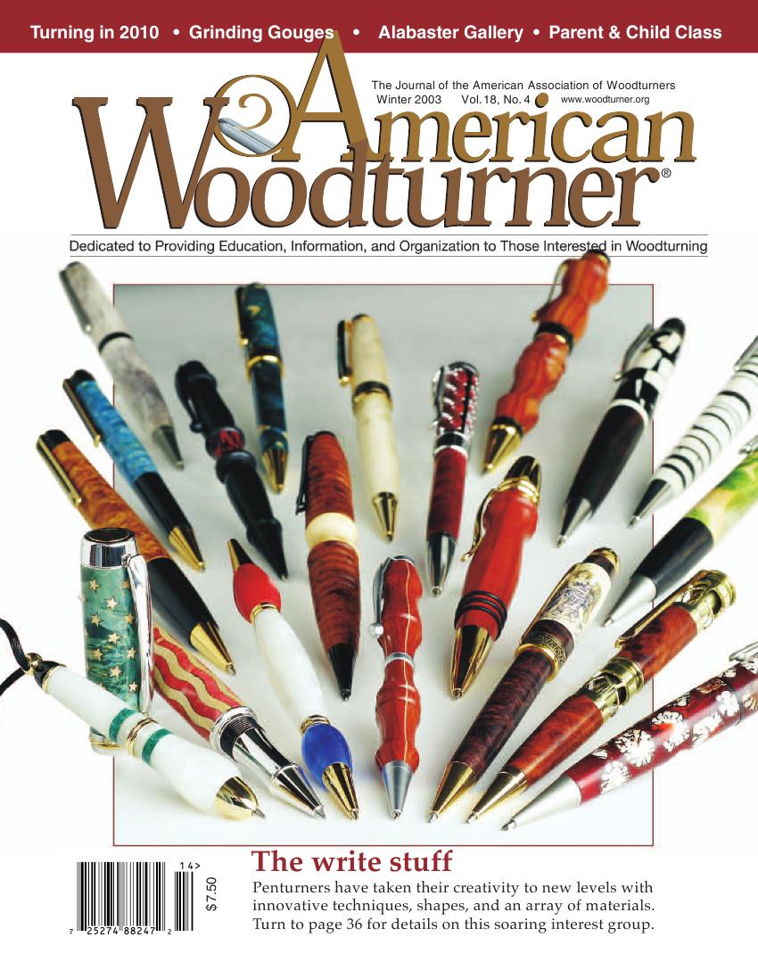 American woodturner 18-04Winter 2003