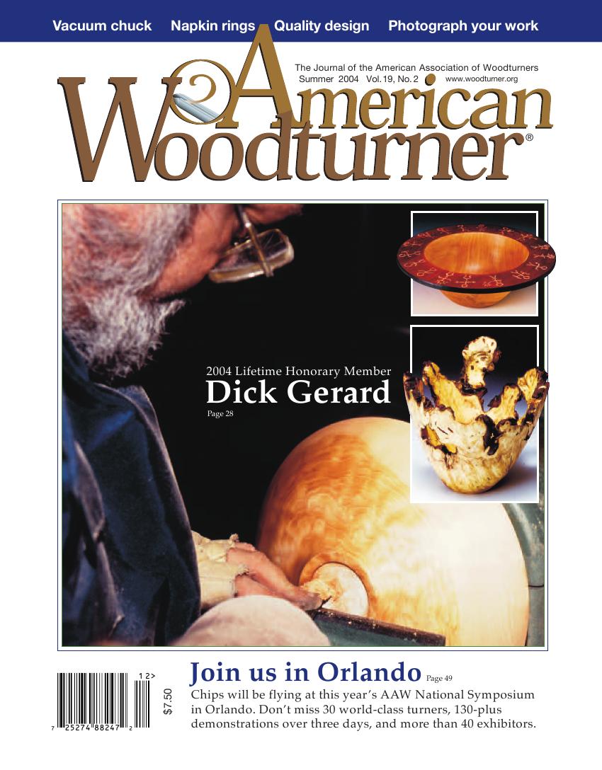 American woodturner 19-02Summer 2004