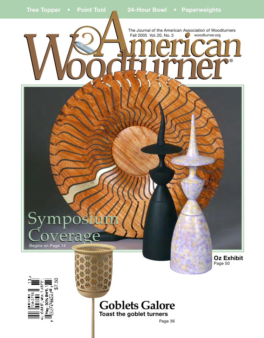 American woodturner 20-03Fall 2005