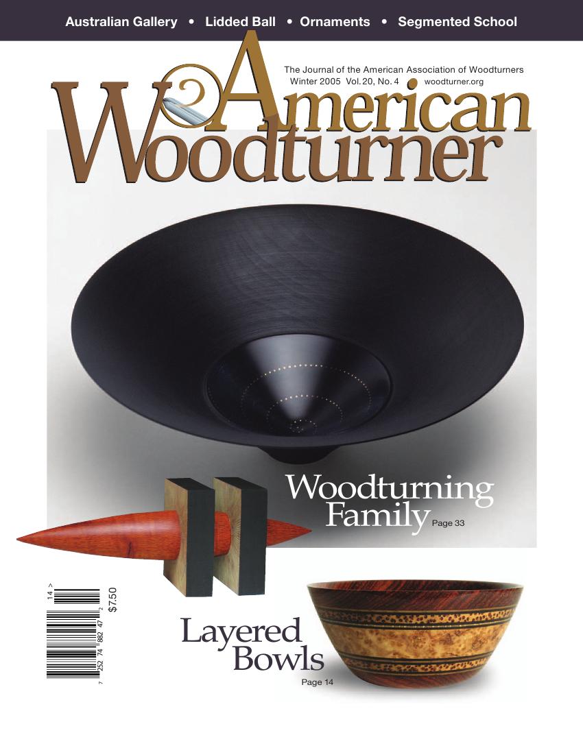 American woodturner 20-04Winter 2005