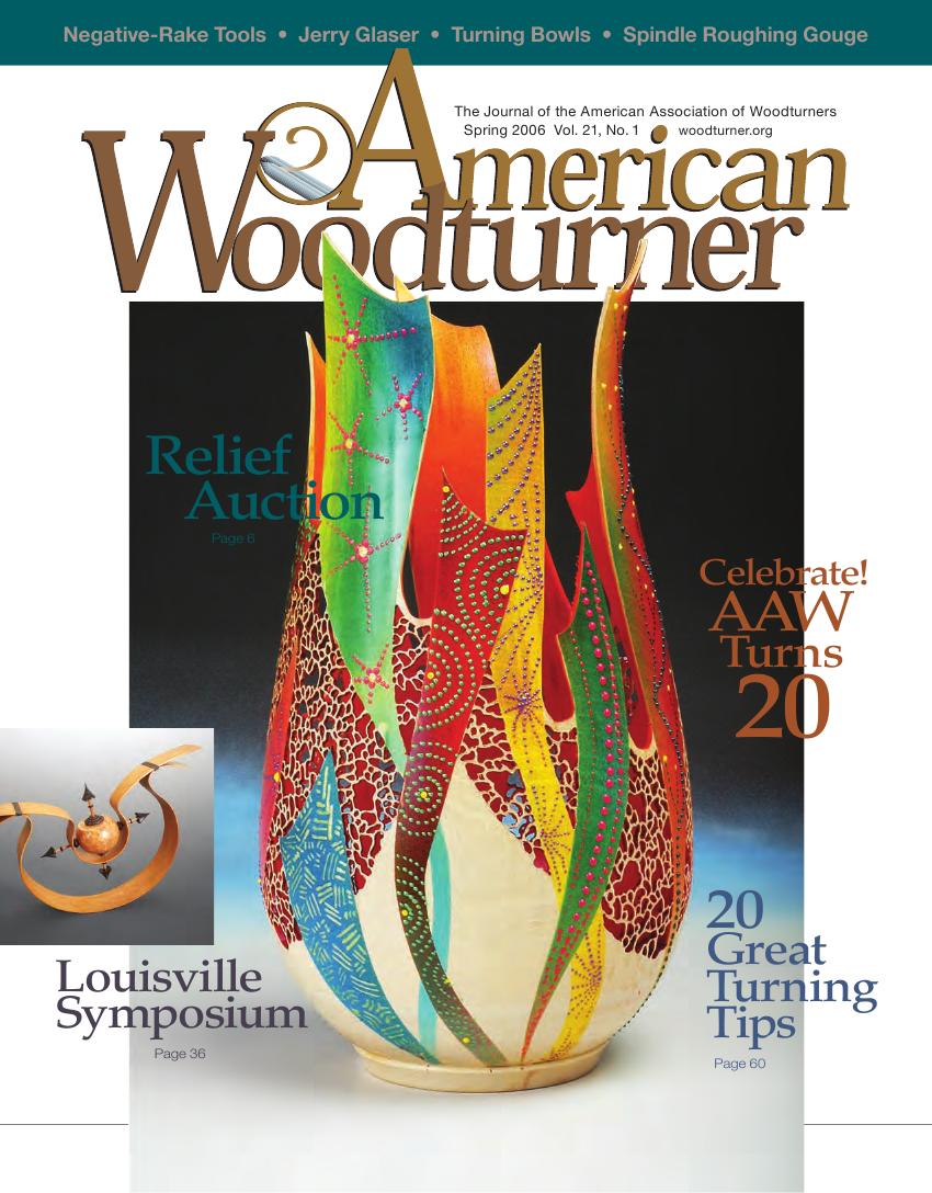 American woodturner 21-01Spring 2006