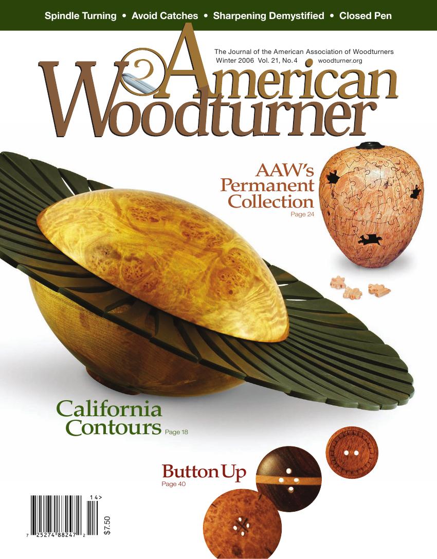 American woodturner 21-04Winter 2006
