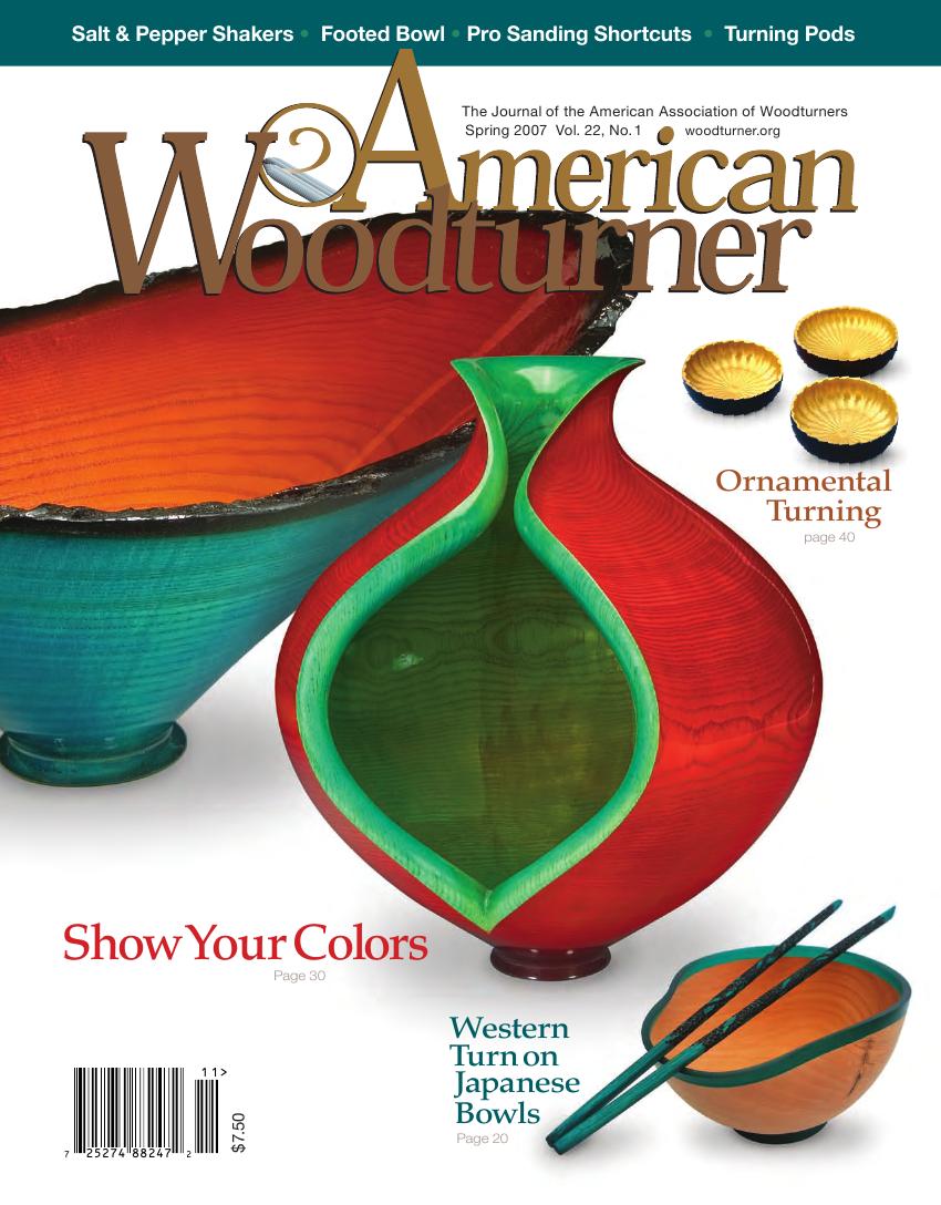 American woodturner 22-01Spring 2007