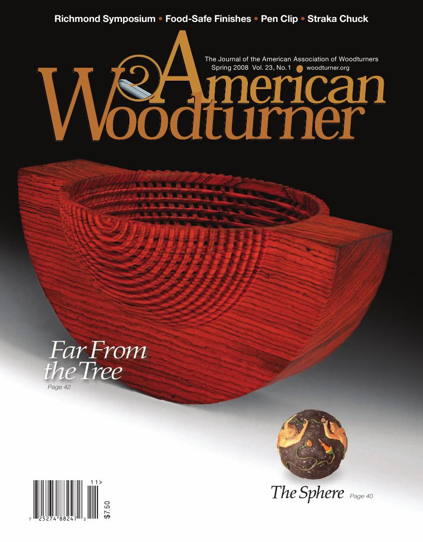 American woodturner 23-01Spring 2008