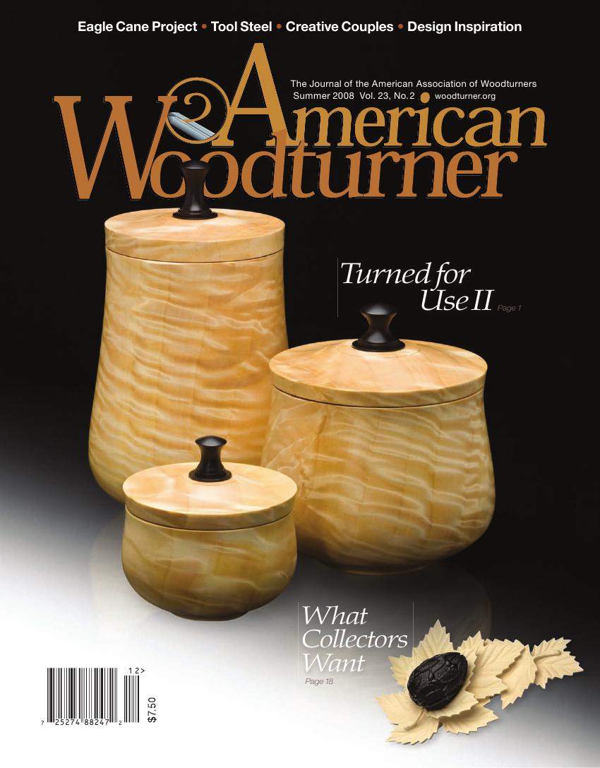 American woodturner 23-02Summer 2008