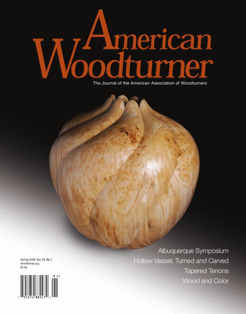 American woodturner 24-01Spring 2009