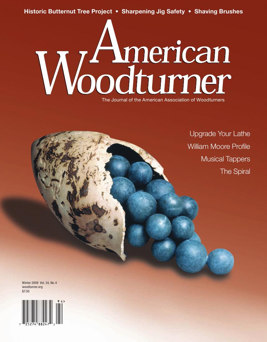 American woodturner 24-04Winter 2009