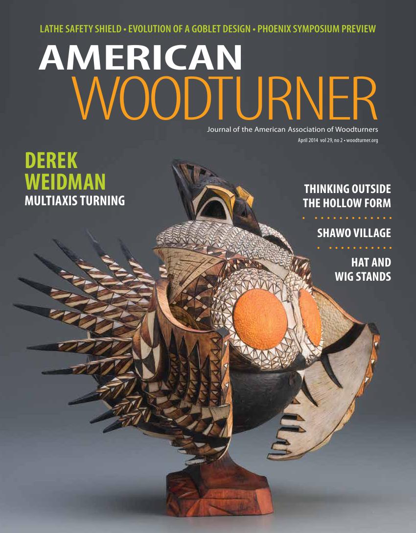 American woodturner 29-02April 2014