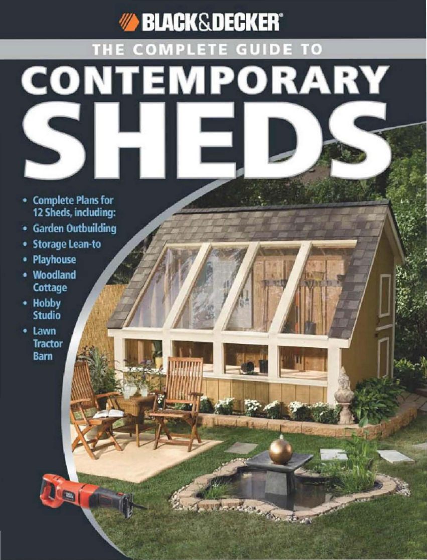 Black&Decker contemporary sheds 242页