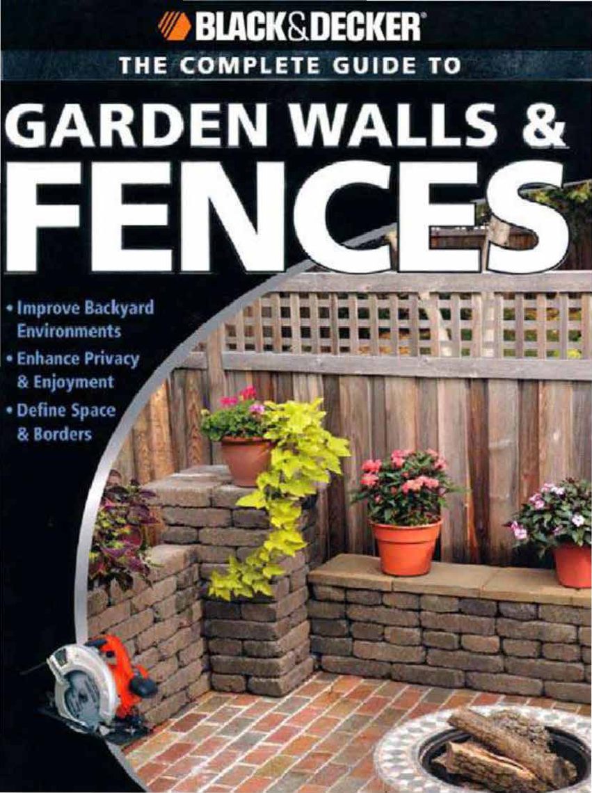 Black&Decker garden walls & fences 210页