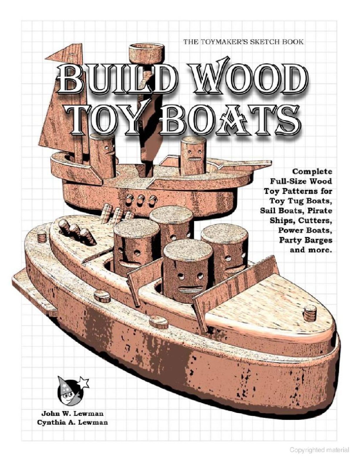 Build wood toy boats 53页