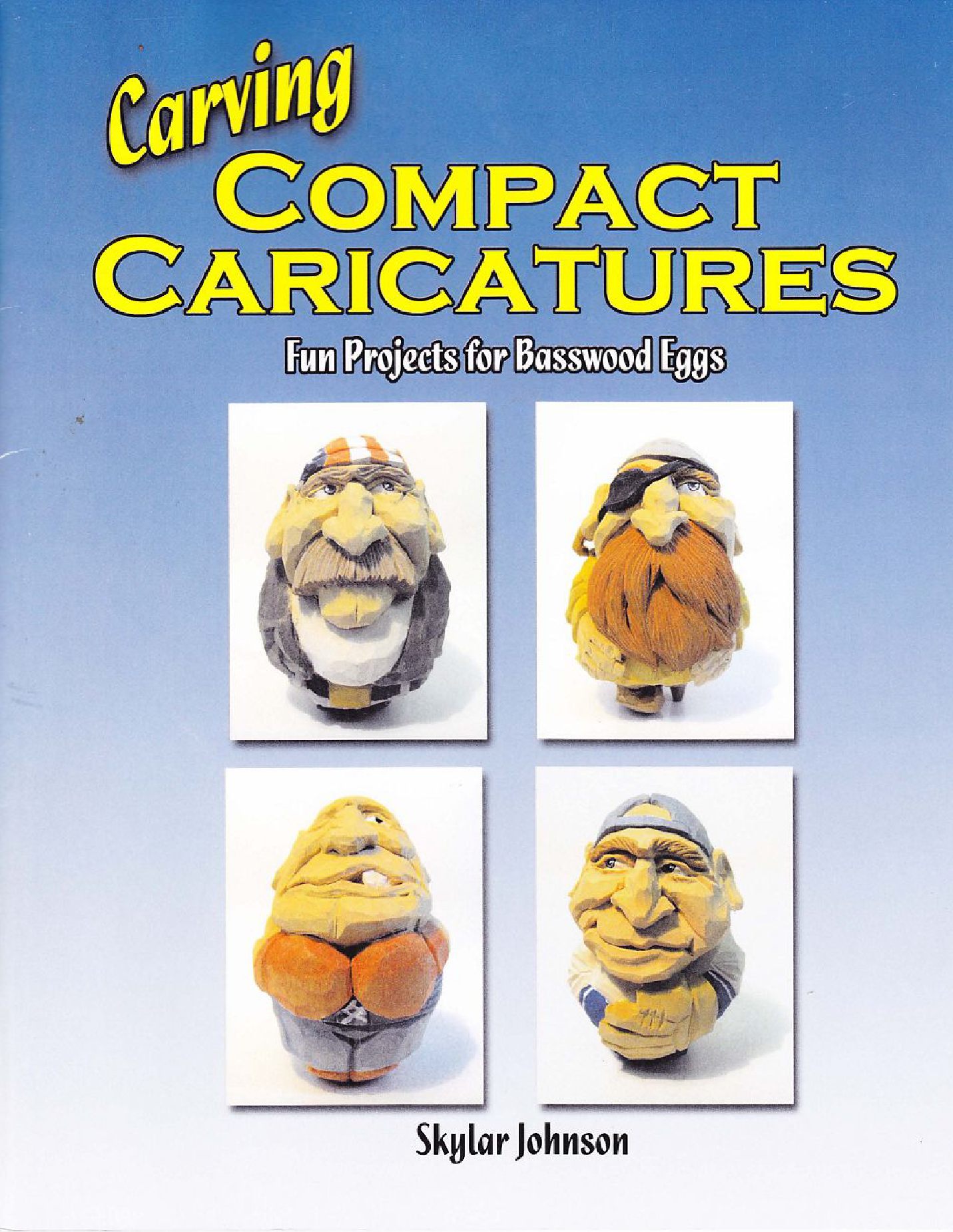Carving Compact Caricatures_雕刻紧凑漫画 木雕 36页