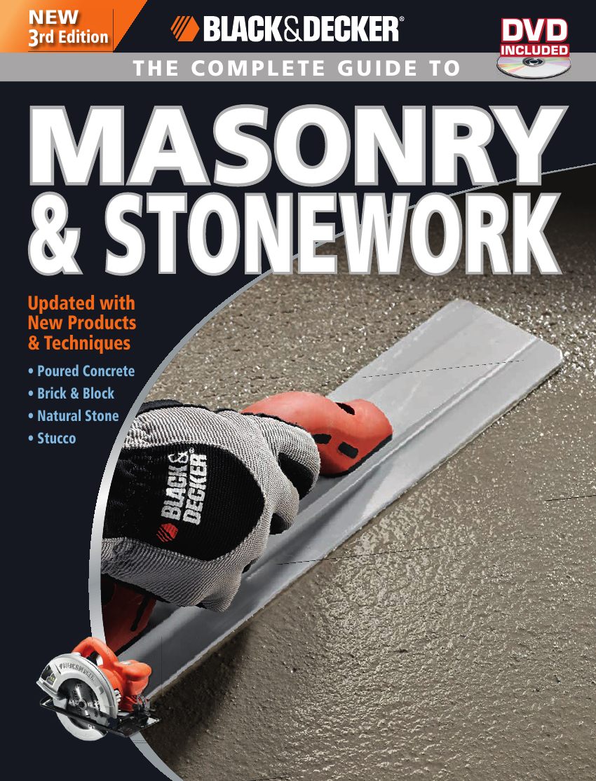 Black&Decker masonry & stonework 321页