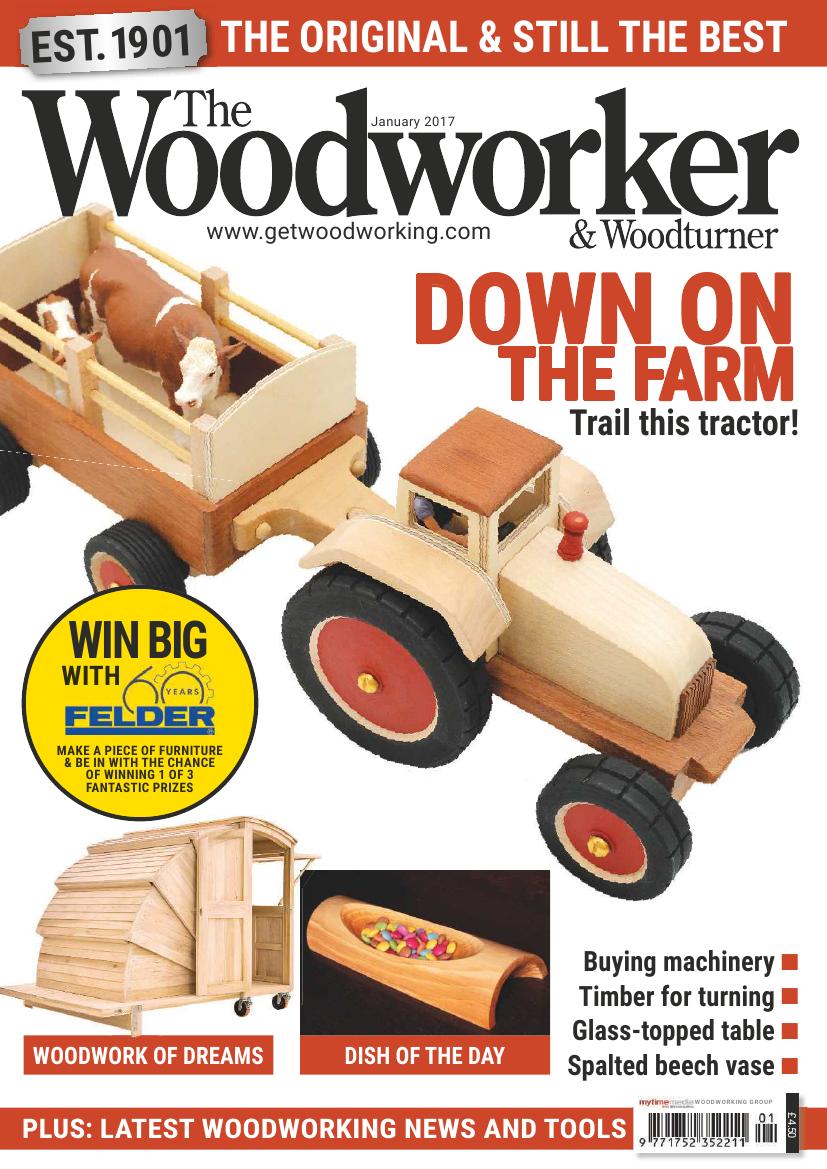 Woodworking Woodturner 201701