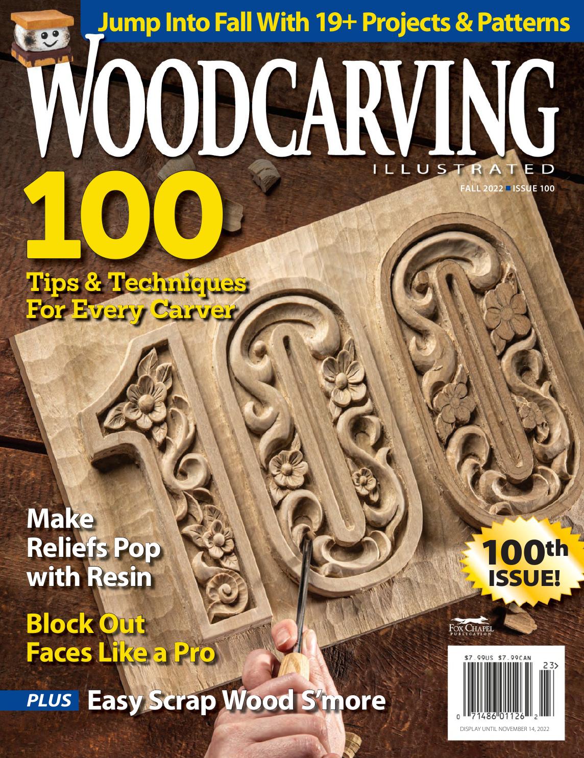 Woodcarving Illustrated 100