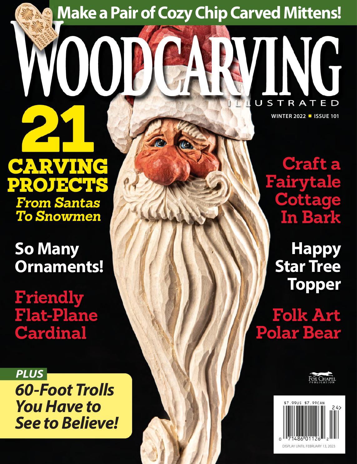 Woodcarving Illustrated 101